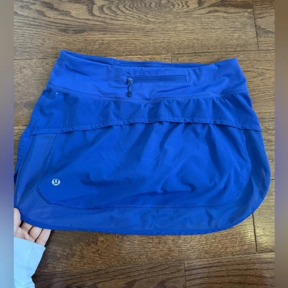 Lululemon Women's Blue Athletic Skort - Picture 3 of 3